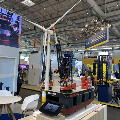 Переводчик Andrei на выставке Wind Energy Hamburg