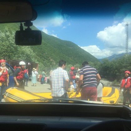 Экскурсия Река Арагви , готовимся к рафтингу