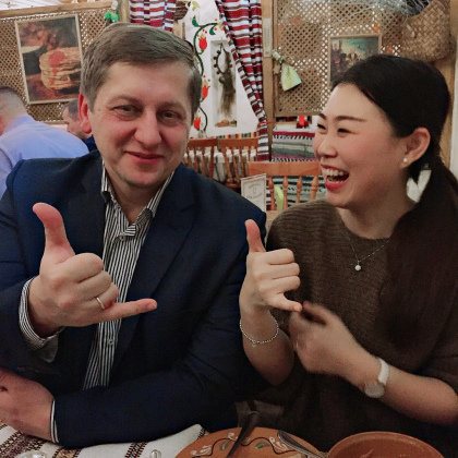 Перевод на переговорах с Шабаном Александром