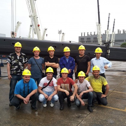 Перевод на заводе спецтехники