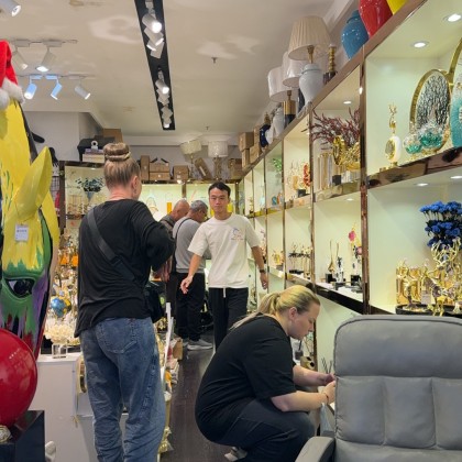 Перевод на рынке украшения для дома