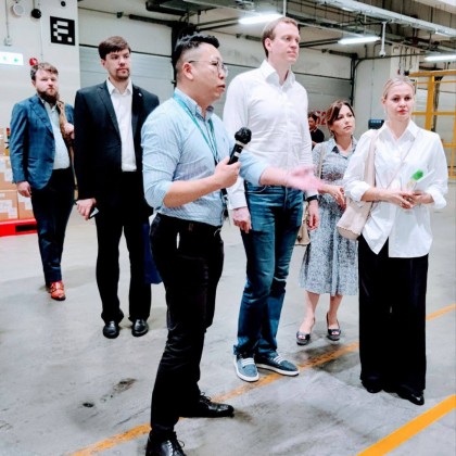 Перевод на переговорах с TKO science and Technology park