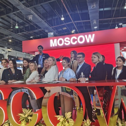 Переводчик Shailendra на выставке SATTE