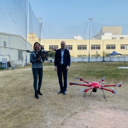 Перевод на переговорах с крупным производителем промышленных беспилотников