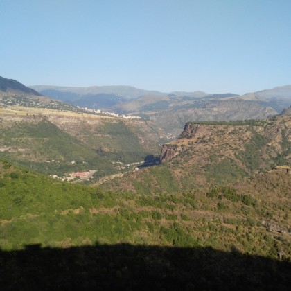 Экскурсия и вид на город Алаверди