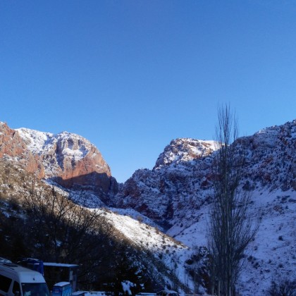 Экскурсия в горы, в районе монастыря Нораванк