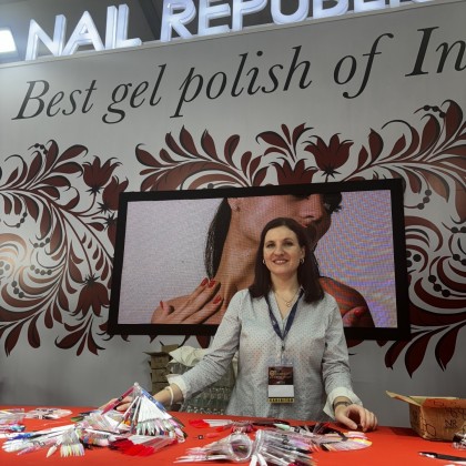 Перевод на бьюти выставке для компании Nail Republic