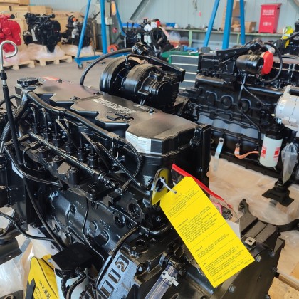 Перевод на заводе двигателей для спецтехники