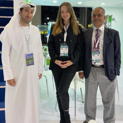 Переводчик Yulia на выставке CHEMICAL EXPO