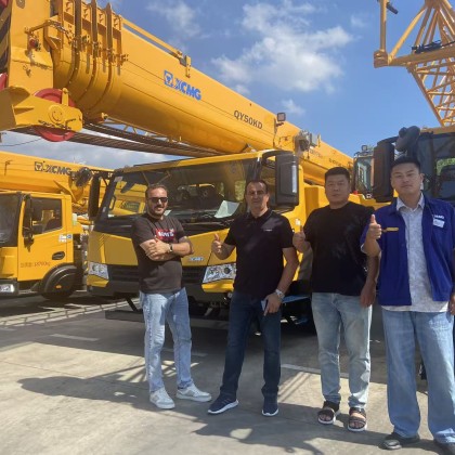 Перевод на заводе завод XCMG в Сюйчжоу