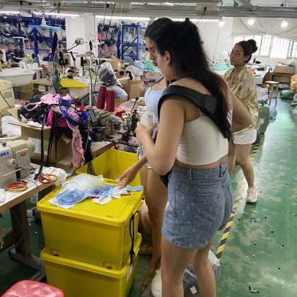 Перевод на заводе по производства нижнего белья