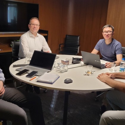 Перевод на переговорах с компанией Алимар