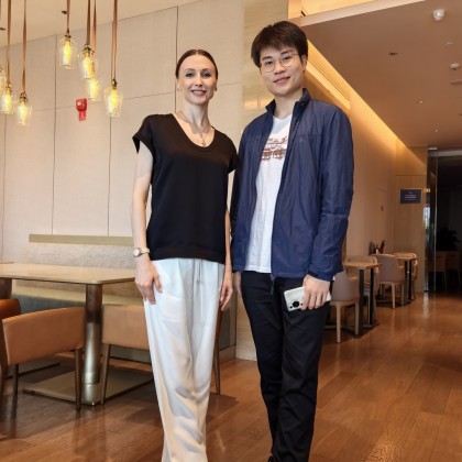 Перевод на переговорах с Светланой Захоровой