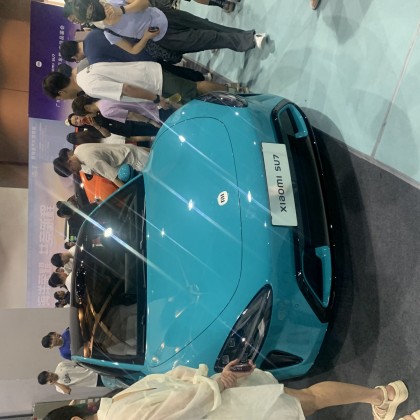 Переводчик Саша на выставке На выставке