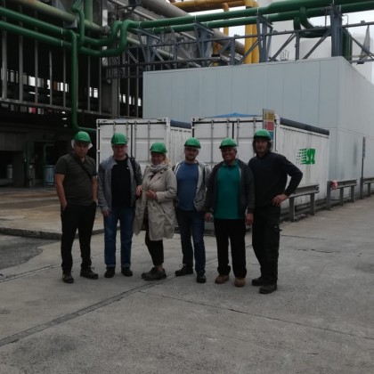 Перевод на заводе SIAD в рамках коммерческих переговоров