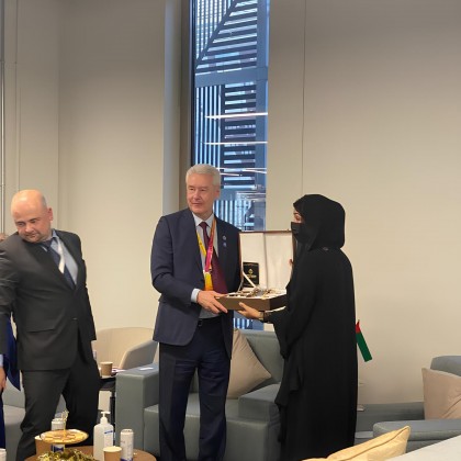 Перевод на переговорах с организаторами выставки EXPO 2020