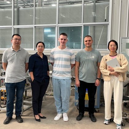 Перевод на заводе двигателя Стирлинга на приёмке 10 двигателей