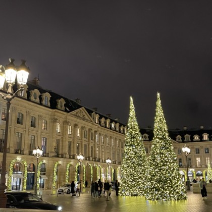Переводчик Georges на выставке Place Vendôme