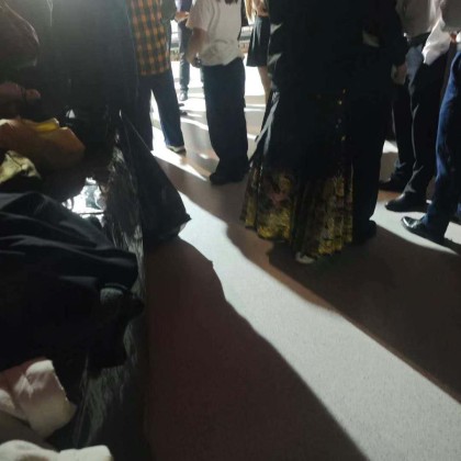 Переводчик Лилия на выставке 白俄罗斯