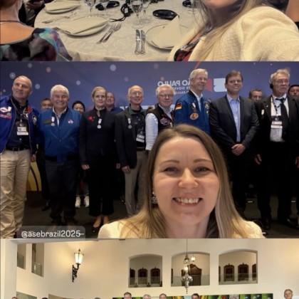 Перевод Посещений русской делегацией космонавтов Дворца Правительства Штата Сан Паулу