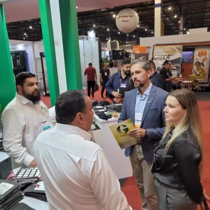 Переводчик Светлана на выставке PAVING EXPO Выставка технологий дорожной инфраструктуры