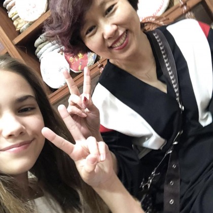 Перевод на рынке чая