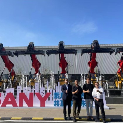 Перевод на заводе SANY