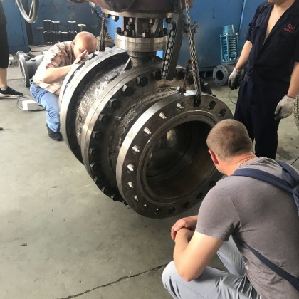 Перевод на заводе запорной арматуры