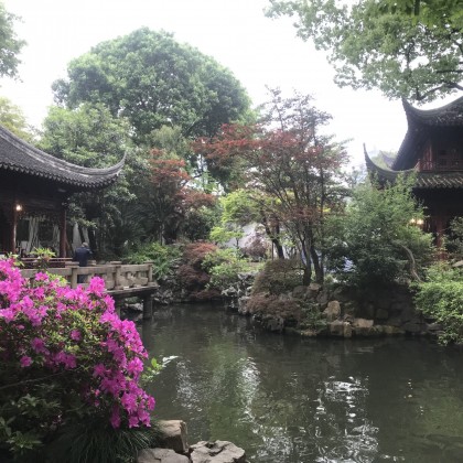 Экскурсия в Шанхае, сад радости Yuyuan