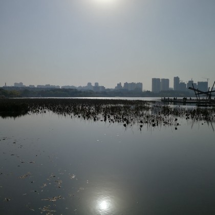 Экскурсия на Лунном озере в парке Цинтай, г. Ухань