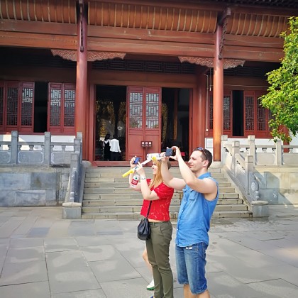 Экскурсия в Баотонг темпл, Ухань