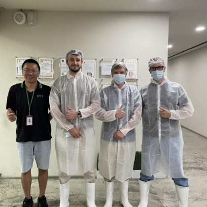 Перевод на заводе производителя сиропов