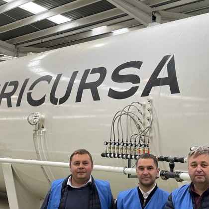 Перевод на заводе Cricursa Vidrios