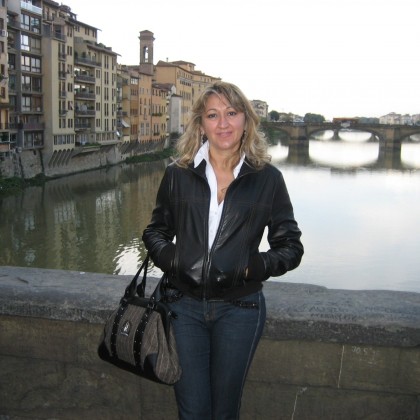 Переводчик Елена на выставке ECOMONDO