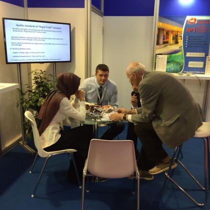 Переводчик Marat на выставке IstanbulLight