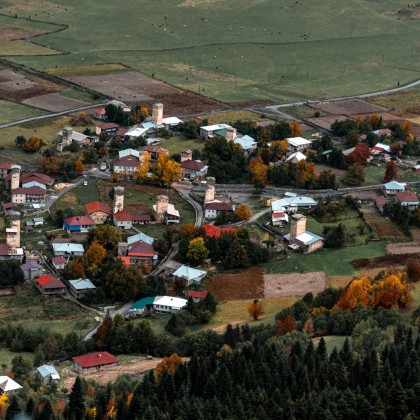 Переводчик Мишо на выставке тетнулди