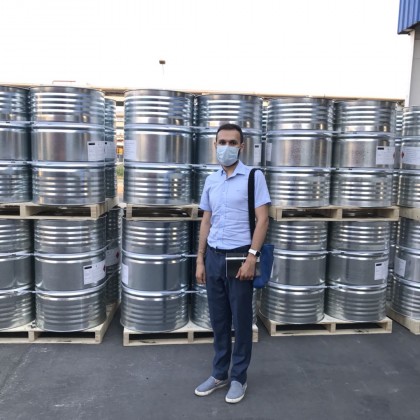 Перевод на заводе Химической промышленности и инспекция груза