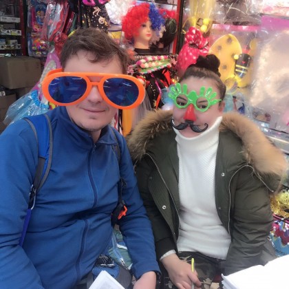 Перевод на рынке Посещение рынка Футьен