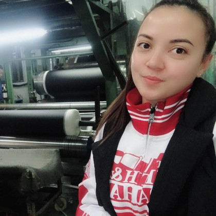 Перевод на заводе по производству кож-зама для автомобилей