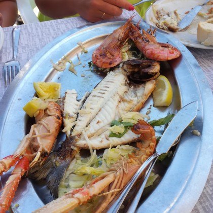 Экскурсия на паруснике, Лигурия, обед на острове Пальмария