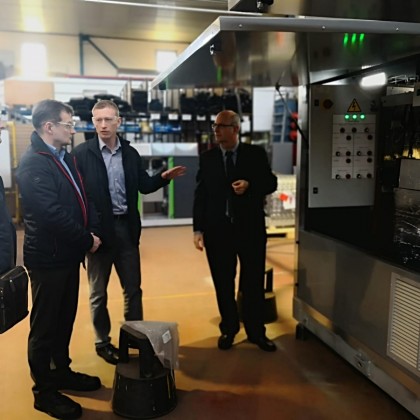 Перевод на заводе Hitecsa