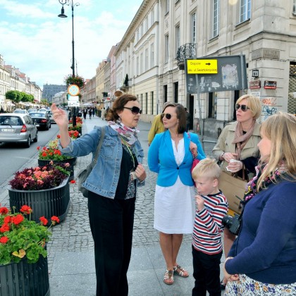 Экскурсия в Варшаве Краковское Предместье