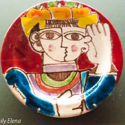 Переводчик Elena на выставке "Авторская керамика известного мастера де Симоне"