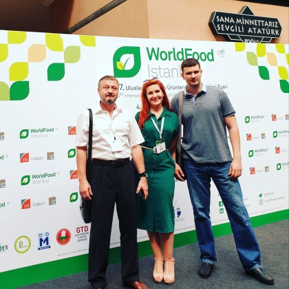 Переводчик Alla на выставке world food