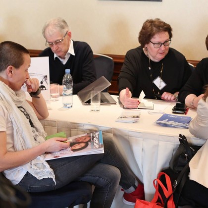 Переводчик Алла на выставке TopMedClinic