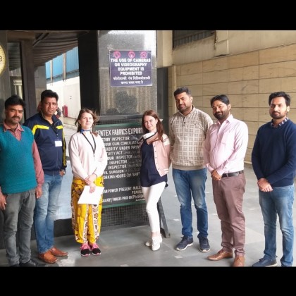 Переводчик Сайфул на выставке Текстиль, для Hugo boss, GAP.M&S