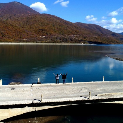 Экскурсия в Ананури, Грузия