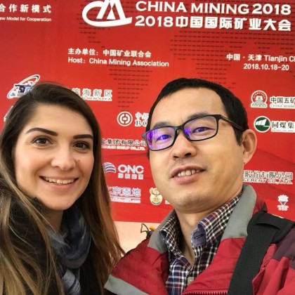 Переводчик ПЁТР на выставке CHINA MINING 2018