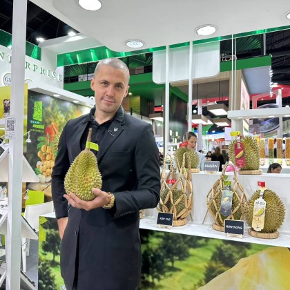 Переводчик Михаил на выставке Выставка продуктов питания Thai Fex