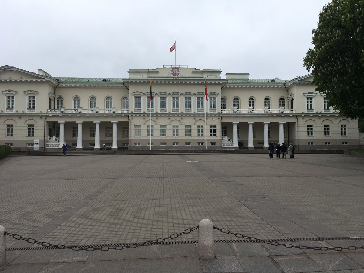 Дворец президента в Вильнюсе
